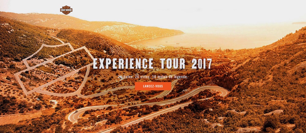 Experience Tour Harley Davidson 2017
