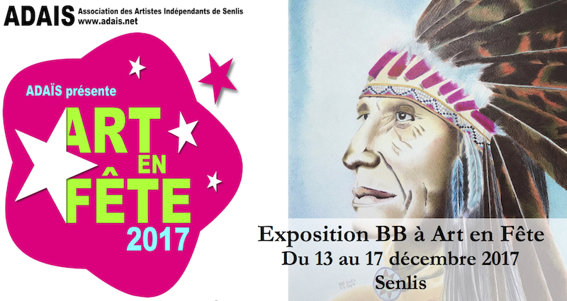 Art en Fête à Senlis : salon d'art contemporain où l'artiste BB sera présente