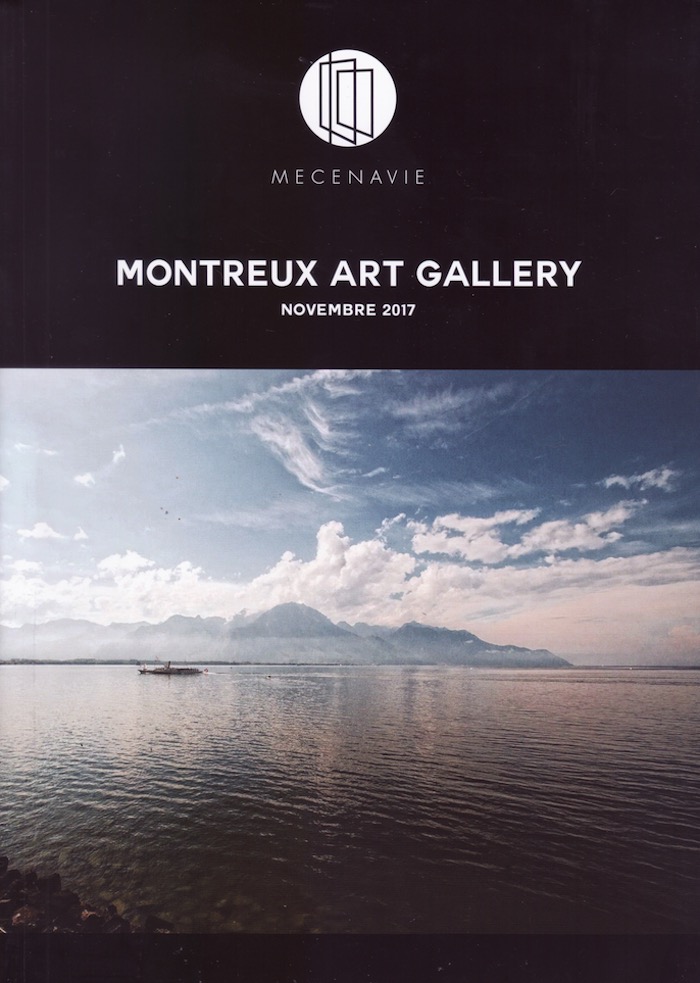 Catalogues - Mecenavie- Montreux Art Gallery novembre 2017 - Couverture.