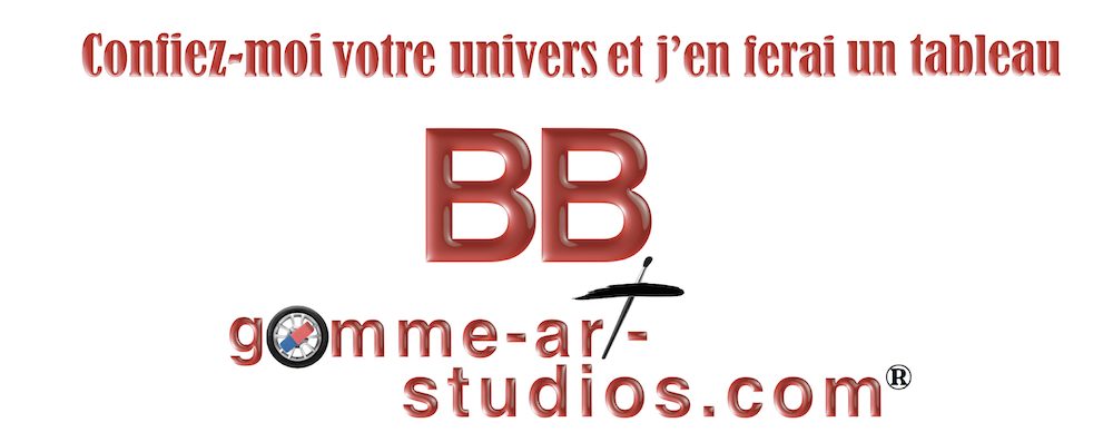 Gomme-art Studios - Logo et slogan.