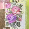 Sweet Avalanche - Roses aux crayons de couleur par l'artiste BB Format 30 x 40 cm.