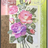 Sweet Avalanche - Roses aux crayons de couleur par l'artiste BB encadrées d'une Artbox.