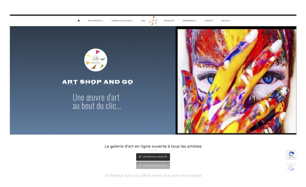 Vendre ses tableaux sur une galerie d'art en ligne comme Art Shop and Go.