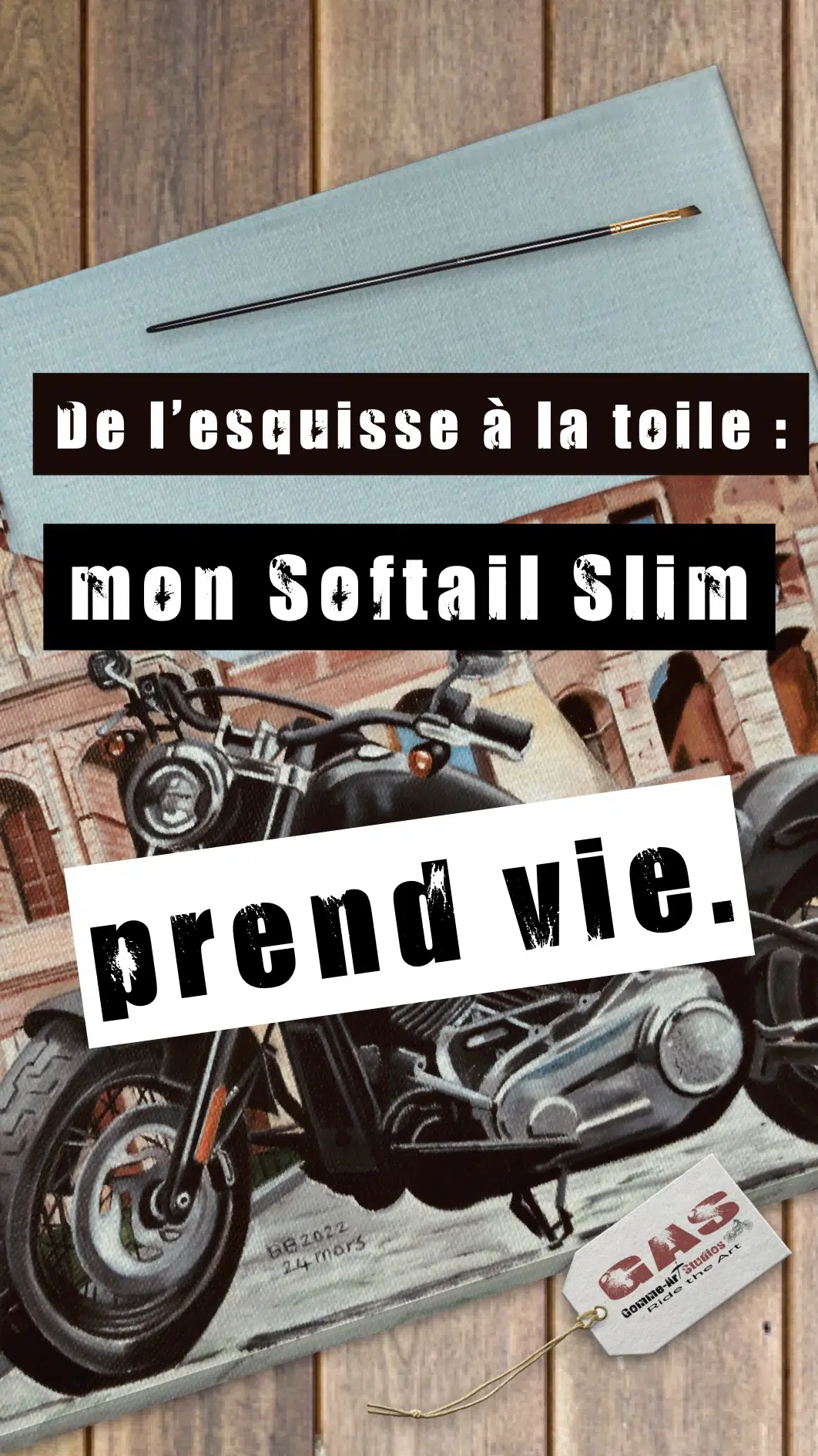 Miniature vidéo Youtube Softail Slim Colosseo.