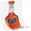 Tableau au format rectangulaire représentant une bouteille de Jack Daniel's. Reproduction sur papier d'art Hahnemühle. Sans cadre. Réalisation du tableau original par l'artiste BB de Gomme-art Studios.
