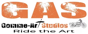 Logo Gomme-art Studios 2026 Orange.